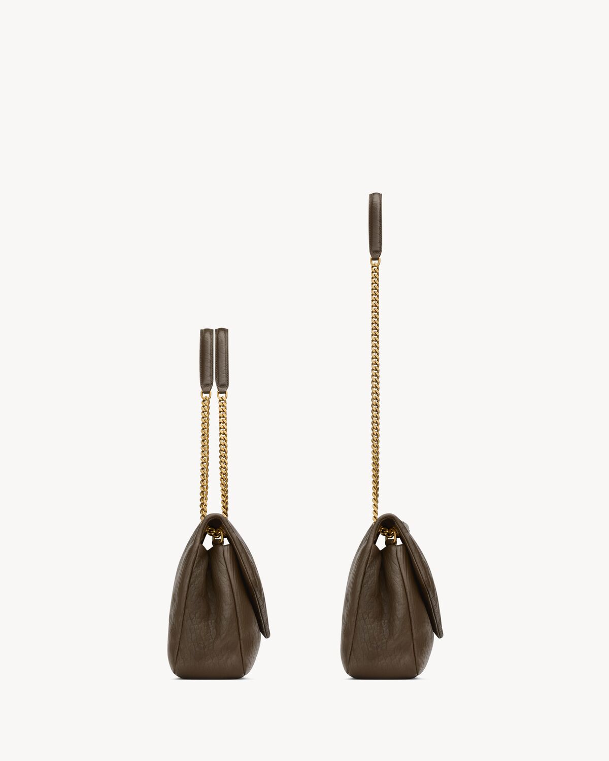 YSL Calypso Large in Grained Lambskin - Image 5